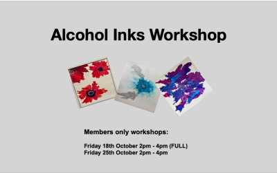 Alcohol Inks Workshop (Members only)